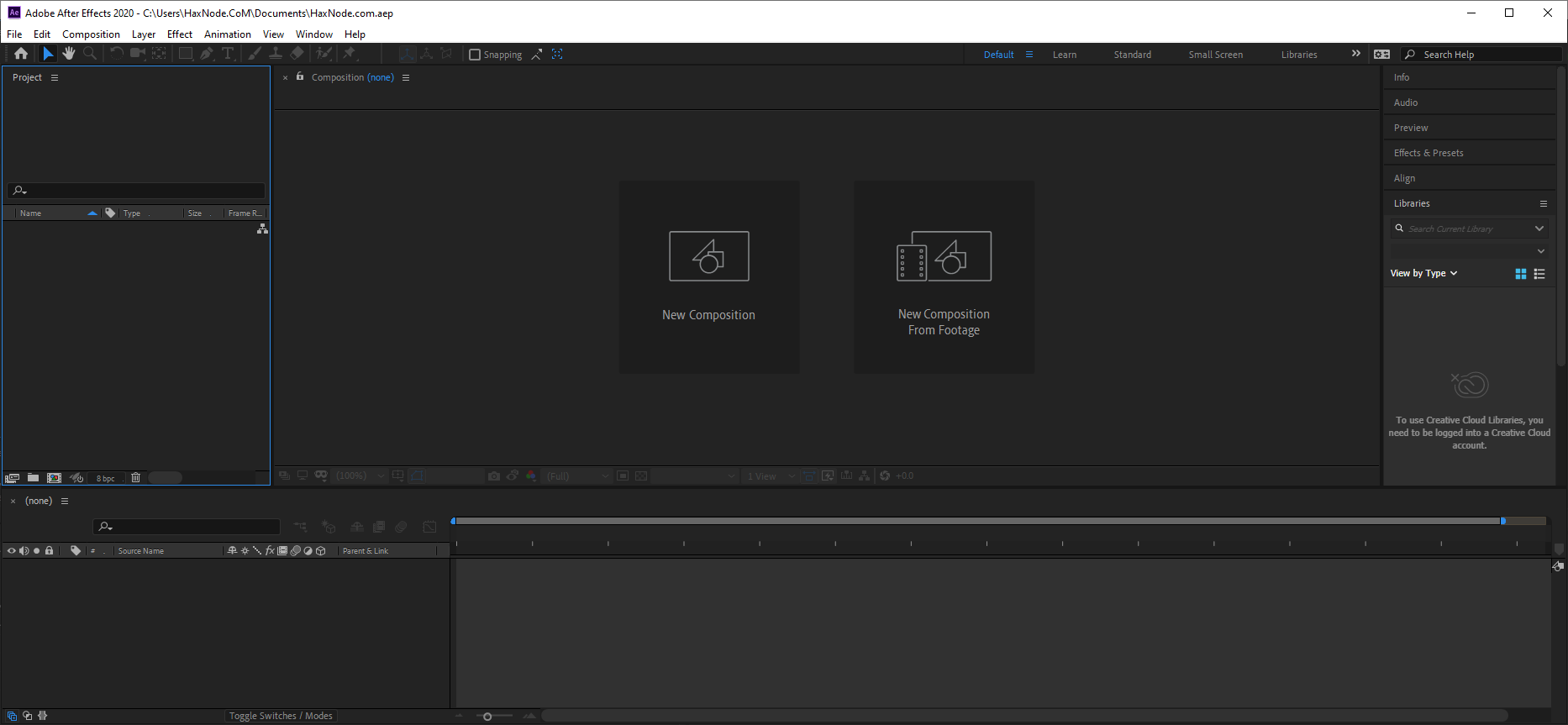 Adobe After Effects 2020 v17.0.3.58 (x64) Patched - [haxNode]