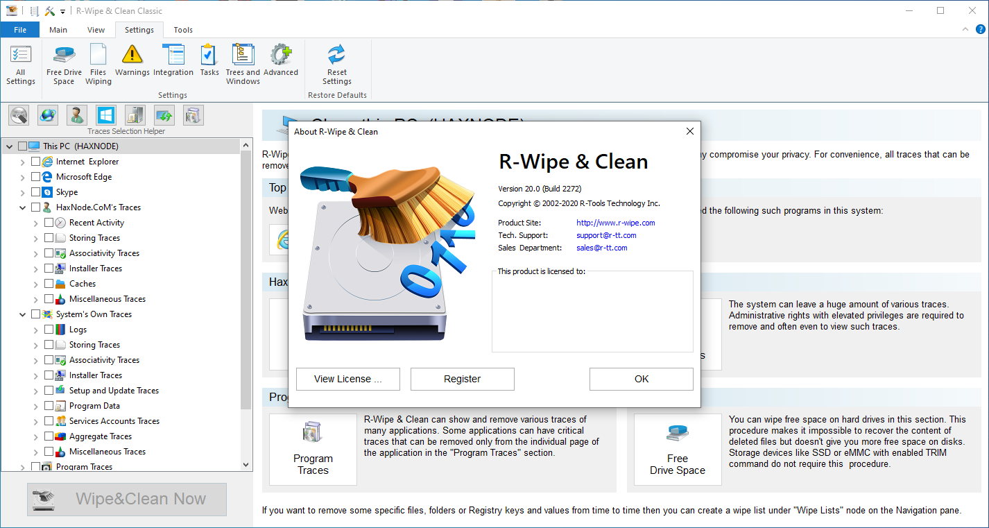 R Wipe Clean v20 0 2272 Patch haxNode