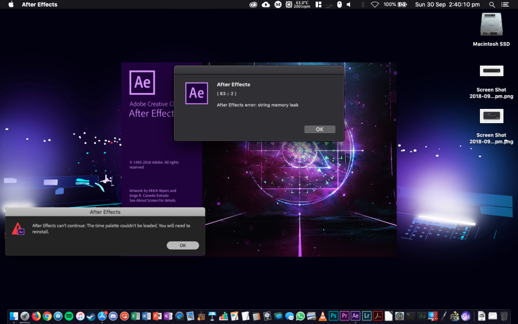 Adobe After Effects mac1