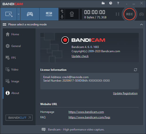 Bandicam 4 5 6 Build 1647 Repack Portable Free Download